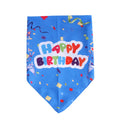 Happy Birthday Dog Bandanas Triangular Bandage Scarf Pet Product Puppy Kitten Teddy Chihuahua Neckerchief Dogs Accessories Gift