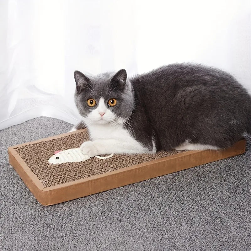 Cat Scratcher, Cat Scratcher Pad for Indoor Cats, Cat Scratching Posts for Cats to Scratch, Cat Toys