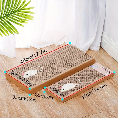 Cat Scratcher, Cat Scratcher Pad for Indoor Cats, Cat Scratching Posts for Cats to Scratch, Cat Toys