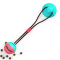Dog Leaking Food Ball with Suction Cup Ropes Dog Chew Toy Ball Interactive Dog Slow Feeder Toy Tooth Cleaning Pet Supplies