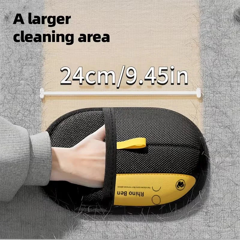 Pet Hair Removal Gloves Removes Pet Hair and Cleans Hard-To-Reach Areas Ideal for Bedding,Clothing,Sofas, Blankets Cat Dog Beds