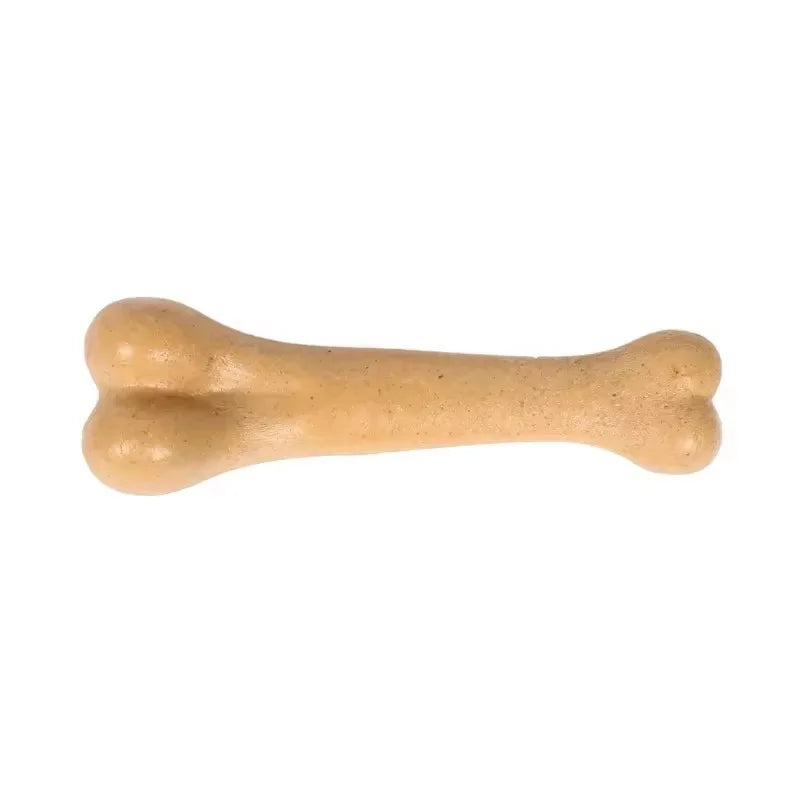 Beef Bacon Flavor Dog Chew Toy Realistic Bone Shape Tough Indestructible Pet Molar Toy Teeth Cleaning Care Durable for Chewing